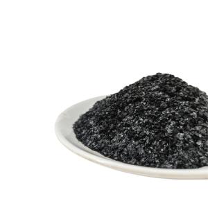 China Super Sodium Humate 65% Extracted From Lignite Shiny Black Flake on sale
