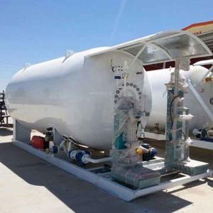 China Q345R Mobile LPG Gas Filling Station 30000L 5000L on sale