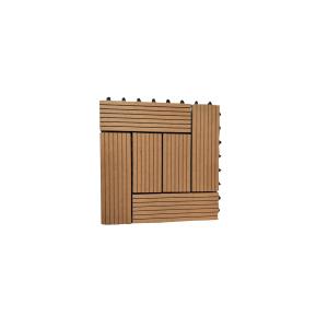 Anti Slip Extruded SGS 300mmX300mm WPC DIY Decking