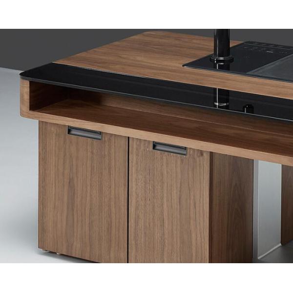 l Brown Leather Drawer Pull Office Desk Leather Knobs Drilling Install Hidden Leather Handle