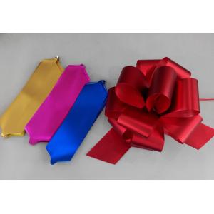 Cheerleading Accessories Metallic Pom Pom Bows Pull Ribbon Bows