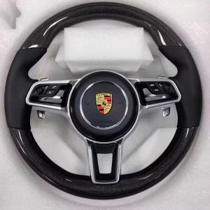 Revamped Carbon Fiber Auto Steering Wheel Reconditioned P-Orsche 911 P-Alamela C