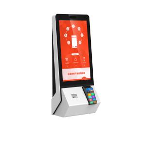 24 / 32 Inch Touch Screen Self Service Payment Ordering Kiosk For Fast Food