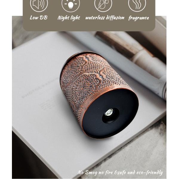 Eco Friendly Warm Light Decorative Aroma Wax Burner 24V