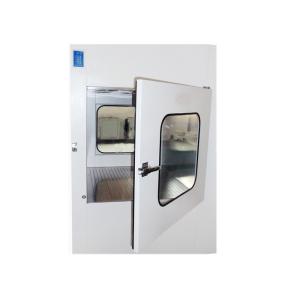 OEM SS 201 Dynamic Cleanroom Pass Box With Software Computer Interlocking Door