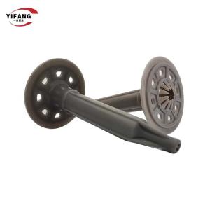 China 60mm Zinc Plating HDPE Insulation Nail With Plastic Frame on sale