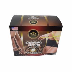 High Classic Coffee Packing Cardboard Box Custom Print Glossy Film CMYK Flexible