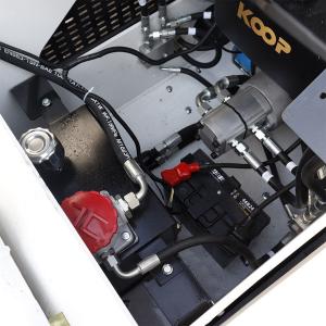 17.2kw Mini Loader Machine Disesel Crawler Micro Skid Steer Loader With Big Flow