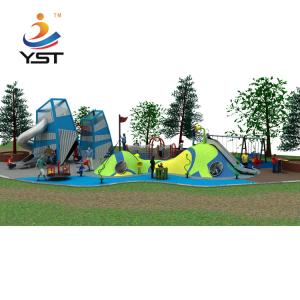 Cheap Outdoor Custom Playground Slides , Large Playground Equipment Slides for sale