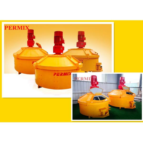 High Wear Resistant Rubber Planetary Cement Mixer , High Speed Operation Cement