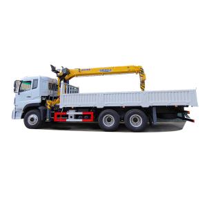 Cheap Factory Custom Latest Products 10 Ton Truck With 8 Ton Knuckle Boom Crane for sale