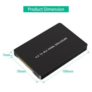 New Version M.2(NGFF) NVMe SSD to U.2 (SFF-8639) 2.5" SSD Adapter , Convert M.2