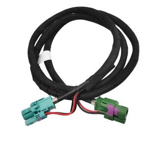 China LVDS Coaxial HSD Cable Assembly 4+2 Pin Connector For Converter Extension on sale