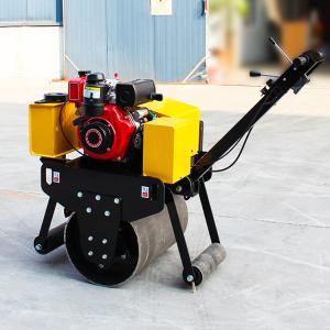 Walk Behind Double Single Drum Vibratory Roller Compactor with 70HZ Vibration Frequency