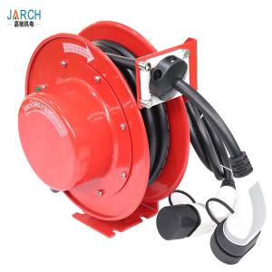 Cheap Auto - Rewind Extension Cable Reel Spring Drive For Electric Flat Car / Crane / Forklift hose reel for sale