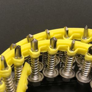 M5 X 38mm Auto Feed Screws Hex Flange Head Self Drilling Screw Bright Treatment