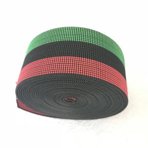 High Quality Various Patterns elastic upholstery webbing width 50mm