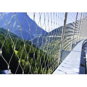 Flexible Stainless Steel Wire Rope Mesh with 3mm Wire Diameter and 7 x 7 or 7 x