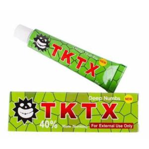 Green Tktx 40% Microneedling Numbing Cream 10g For Body Piercing