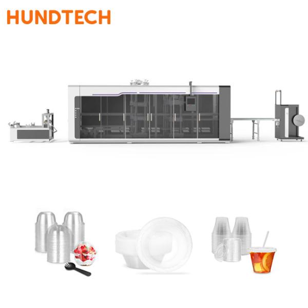 Stable Operation Disposable Thermoforming Machine Plastic Cup Thermoforming Machine
