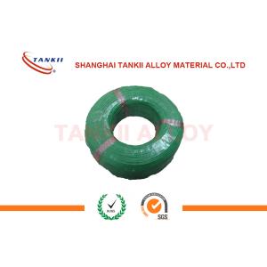 Solid Type K Thermocouple Wire 0.2 mm with PTFE PFE insulation green and white
