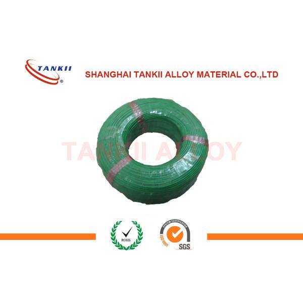 Solid Type K Thermocouple Wire 0.2 mm with PTFE PFE insulation green and white