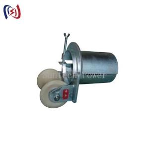 Cheap B Series Rope Roller Pulley 3.3KG - 12KG Bell Mouth Type Cable Pulling Pulley for sale