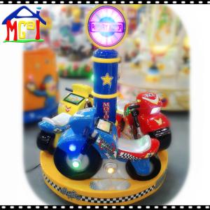 3 seats merry-go-around kiddie carousel for indoor amusement park