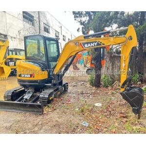Low Working Hour Sany SY35U Mini Digger with Original Hydraulic Pump and ISUZU