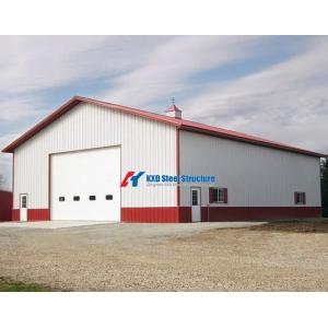 Galvanized Light Construction Steel Structure Prefabricated With Convenient