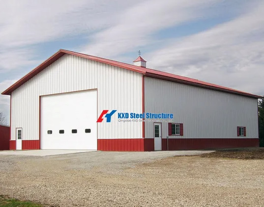 Galvanized Light Construction Steel Structure Prefabricated With Convenient