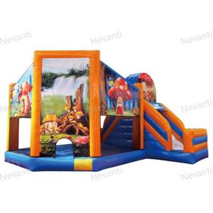 Colorful PVC Cartoon Character Inflatable Bouncer Jumping Bouncy Castle with