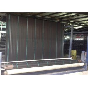 Black Woven Geotextile / Geosynthetic Fabric PP Woven Silt Fence For Constructio