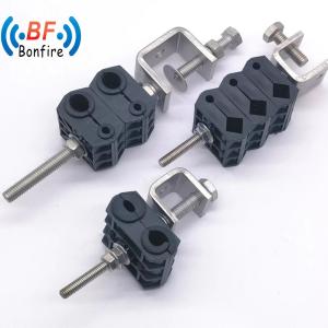 Single Hole Universal Power Cable Clamp and Fiber Clamp for Easy Fitting on