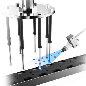 Performance Static Removal Ionizing Nozzle for Injection Molding