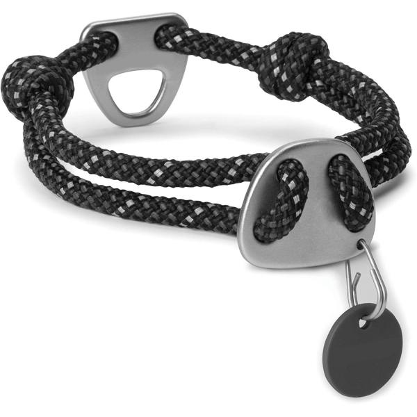 Quality Comfortable Low Profile Soft Nylon Dog Collar 7mm Rope Less Matting Secure Lead Attachment wholesale