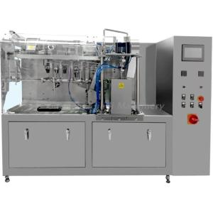 Vacuum Semi Automatic Packaging Machine , Rotary Packing Machine High Measuremen