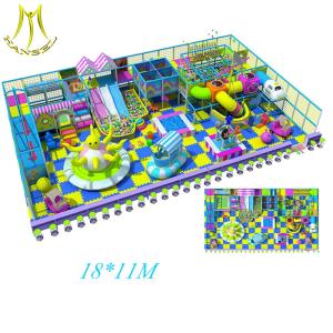 Hansel commercial kids indoor jungle gym custom indoor soft playground high