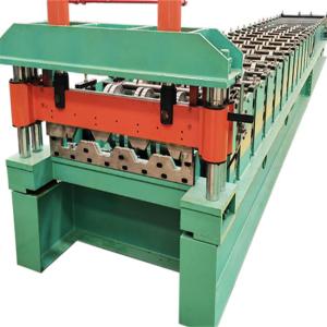 0.8mm-1.5mm Floor Decking Roll Forming Machine galvanized High Speed
