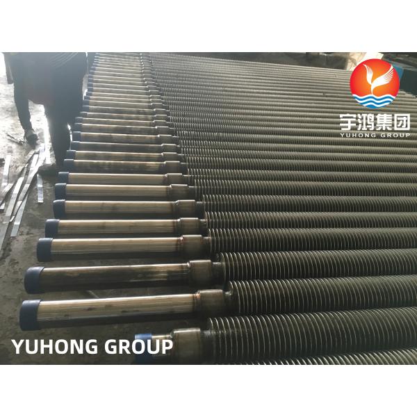 Solid Welded Finned Tubes ASME SA213 Material T12 For Power Generation