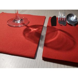 Red Airlaid Luxury Paper Napkin Indulge Delicate And Soft Napkins 40cm×40cm