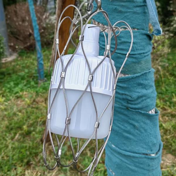 Anti Falling Safety 300*300mm Stainless Steel Rope Net For Floodlight Speaker Mesh Safety Cover