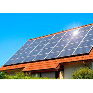 High Power Class A Solar Panels 3.2 Mm Tempered Glass For Household