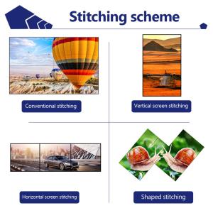 4k HD 2x2 3x3 splicing screen advertising display 49 inch 3.5mm narrow bezel lcd