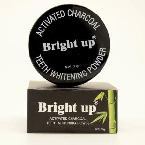 Activated Bamboo Carbon Charcoal Teeth Whitening Powder Mint Flavor With Spoon