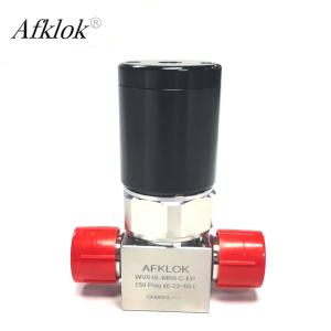 China Stainless Steel Diaphragm Valve for Food and Beverage Industry PCTFE -23-65C -10-150℉ on sale