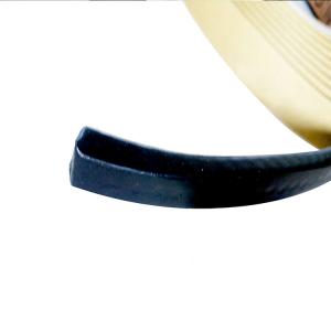 Aluspacer composite rubber spacer for glass unit