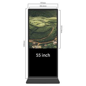 65 Inch Indoor Digital Signage / interactive digital screens Hd I5 Office Spport