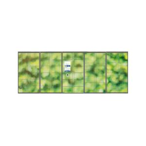 Outdoor Parcel Delivery Locker PIN QR Code For Residential Area Cold Rolled