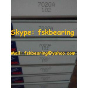 Universal Matching NSK Angular Contact Ball Bearing P5 / P4 , 7020A